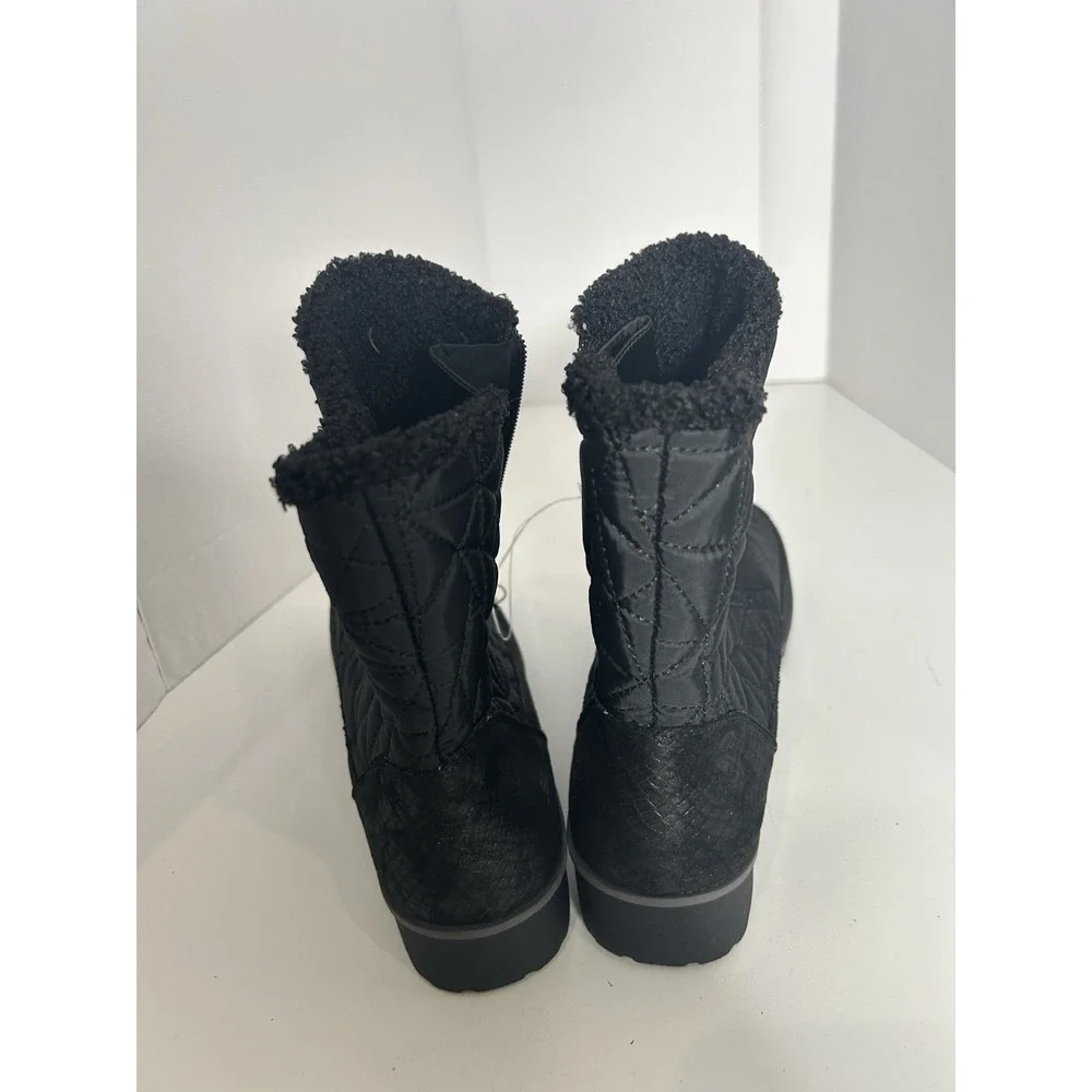 JBU By Jambu‎ Womens Free Bird Snow Boots Quilted Black Size 11